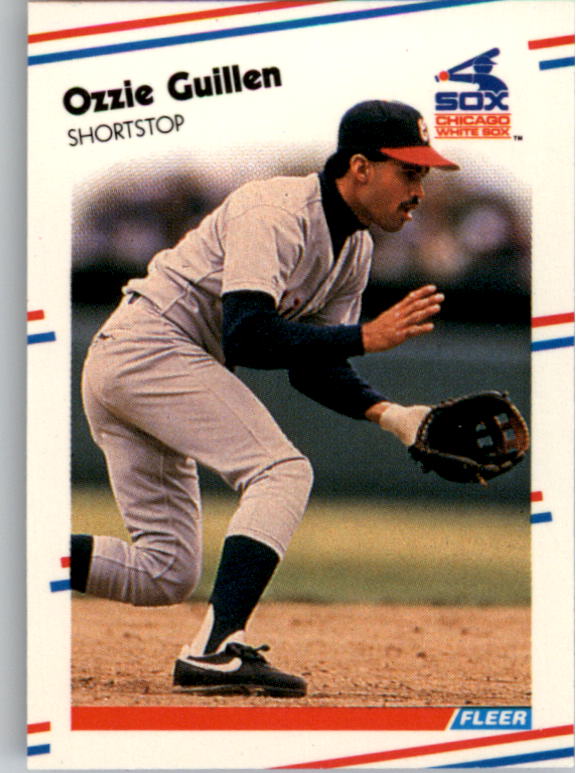 1988 Fleer Mini Baseball Cards 015      Ozzie Guillen